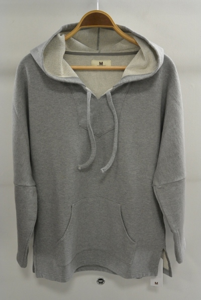 2016 S/S M sweat mexican parka (heather gray)