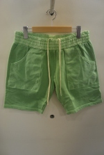 2017 S/S TMT PIGMENT DYED FRENCH TERRY SHORTS LIGHT GREEN