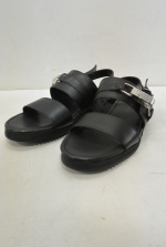 2016 S/S GalaabenD グレンソンキップ sandals 99/BLACK×SILVER