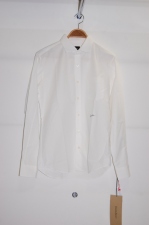 2014 S/S JAMA RICO SWISS COTTON TYPEWRITER CLOTH WHITE