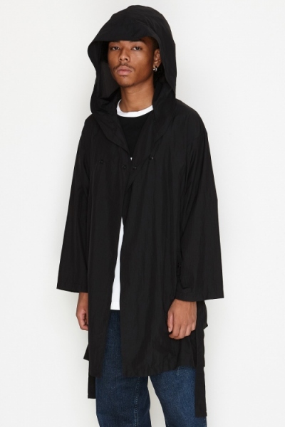 2019 S/S NUMBER (N)INE NYLON HOODED GOWN