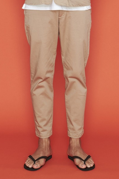 2020 S/S NUMBER (N)INE TAPERD STRETCH CHINO CROPPED PANTS