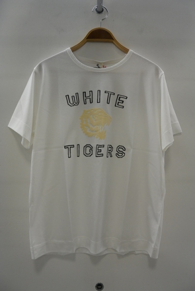 2015 S/S JAMA RICO PRINT TEE WHITE TIGERS WHITE