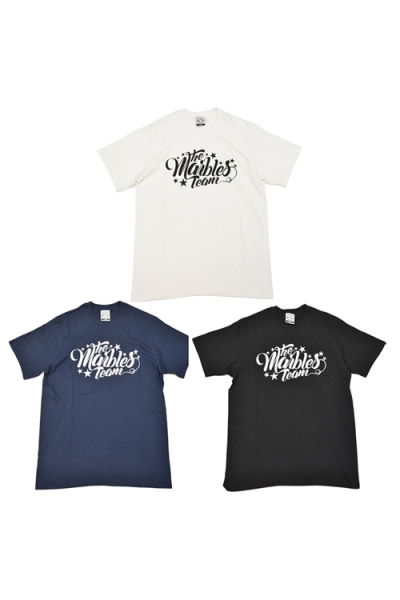 2018 S/S MARBLES S/S RUFFI JERSEY T-SHIRT #THE MARBLES TEAM 