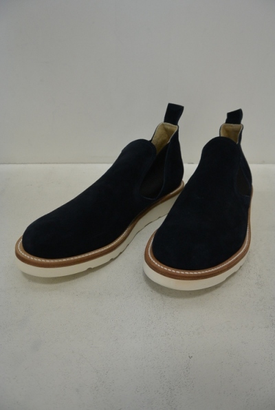 2015 A/W M / side gore middle boot(navy)