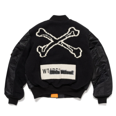 2025 A/W WTAPS MA-1 CORE SPEC / JACKET / NYLON. TWILL. ALPHA INDUSTRIES