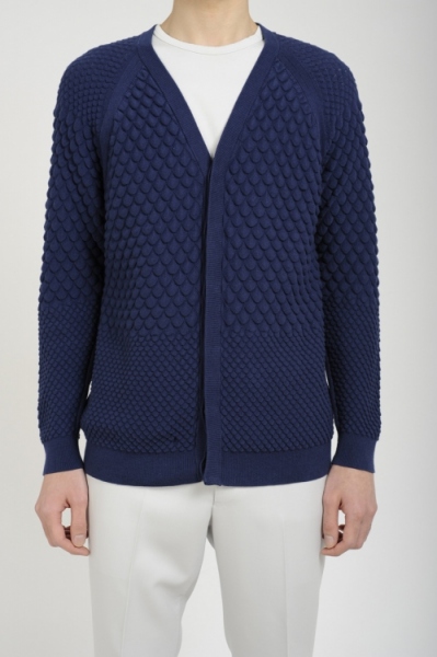 2015 S/S LAD MUSICIAN CARDIGAN BLUE