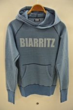 2015 S/S TMT INDIGO SWEAT PARKA BIARRITZ INDIGO LIGHT