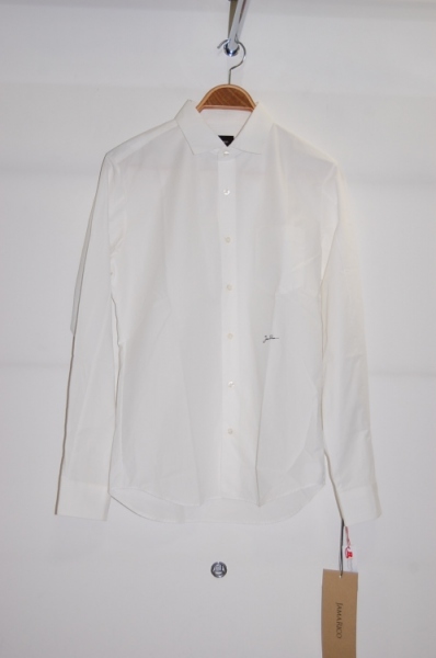 2014 S/S JAMA RICO SWISS COTTON TYPEWRITER CLOTH WHITE