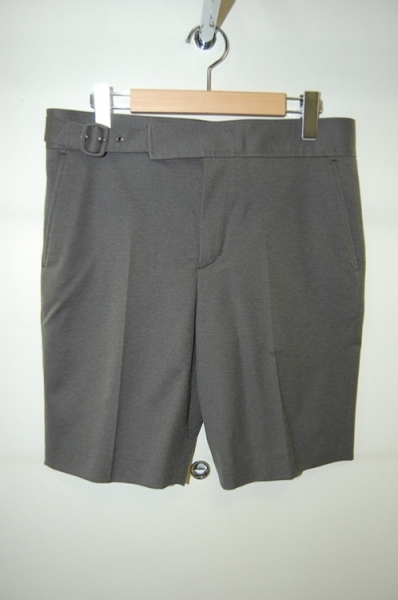 2013 S/S GalaabenD 80/-ハイゲージ ストレッチツイルshort PT BLACK×GRAY