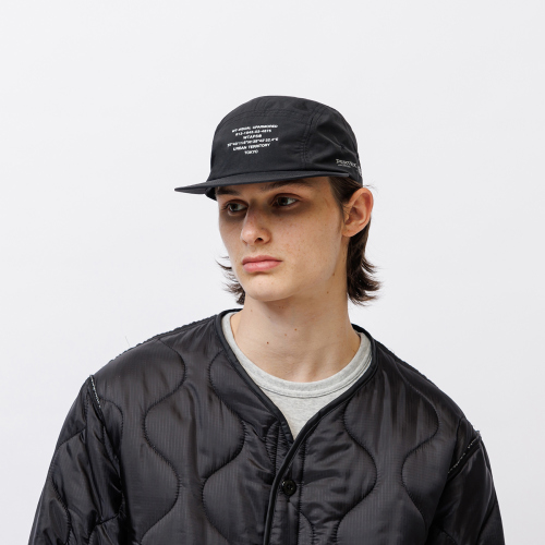 25SS WTAPS T-5 01 CAP TUSSAH PERTEX 黒 ② WTAPS ダブルタップス 25SS T-5 01/CAP/NYLON.TUSSAH.PERTEX