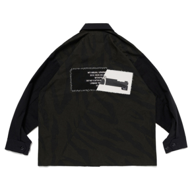 RESTOCK 2025 S/S WTAPS VEINY / LS / COTTON. TWILL