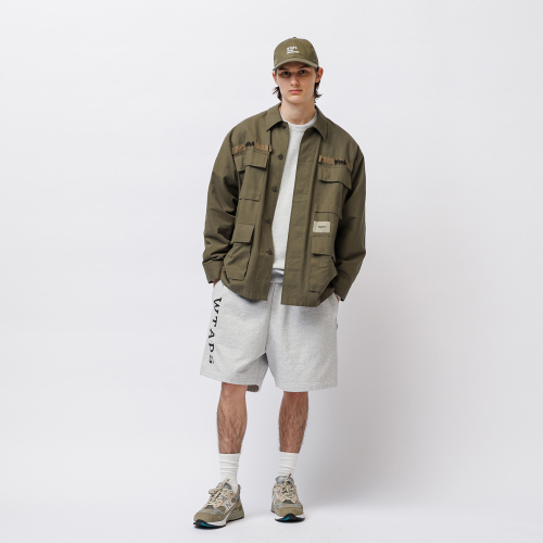 RESTOCK 2025 S/S WTAPS VEINY / LS / COTTON. TWILL「Lotus