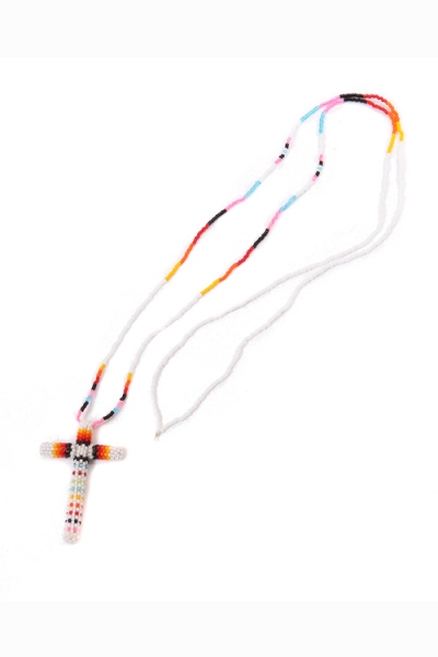 2018 S/S TMT NAVAJO HANDMADE BEADS CROSS NECKLESS