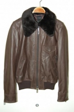 2011 A/W GalaabenD COW CARAVAN G1 added fur DARK BROWN