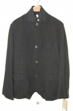 2012 A/W JAMA RICO STRIPE HERRINGBONE JKT CHARCOAL