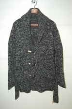 2012 A/W JAMA RICO 5G BRITISH WOOL ガウン BLACK