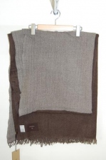 2012 A/W JAMA RICO TOP WOOL SOFT TWILL STOLE 9008 BROWN