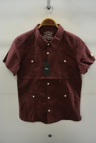 2016 S/S TMT S/SL CUBA SHIRT BURGUNDY