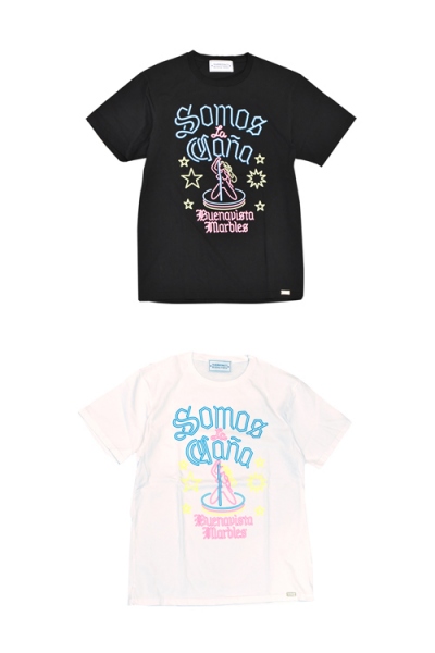 2018 S/S BUENA VISTA×Marbles S/S NEON TEE