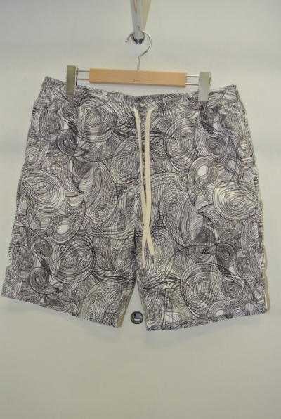 2014 S/S JAMA RICO BIG PAYSLEY PRINT CANVAS Short Pants