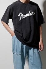 2023 S/S NUMBER (N)INE POWDER BREACH CLASSIC LOGO T-SHIRT 1