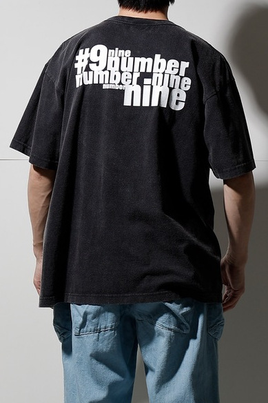 2023 S/S NUMBER (N)INE POWDER BREACH CLASSIC LOGO T-SHIRT 3