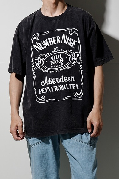 2023 S/S NUMBER (N)INE POWDER BREACH CLASSIC LOGO T-SHIRT 4