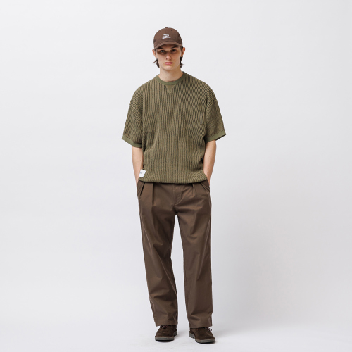 トップス M WTAPS GHILL / SWEATER / COTTON OLIVE M WTAPS GHILL / SWEATER / COTTON OLIVE