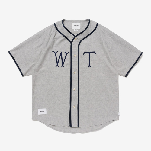 wtaps 25ss LEAGUE SS グレー　Ｓ W)taps - WTAPS AII/SS/COTTON.LEAGUE グレーSの通販 by