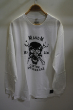 2025 S/S M&MXMASSES T-SHIRT SKULL WRENCH L/S-04