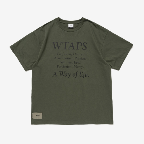 25ss wtaps FORTLESS SS COTTON オリーブ WTAPS FORTLESS / SS / COTTON #wtaps