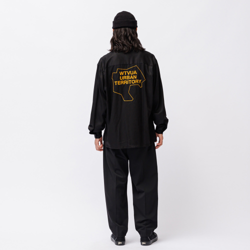 ⭐︎WTAPS UNION LS 04 シャツジャケット カバーオール Sサイズ ダブルタップス WTAPS 24SS QB / LS RACO. ERA GREEN 241ATDT