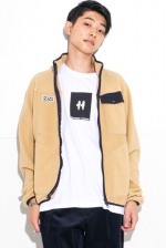 2020 A/W NUMBER (N)INE JERSEY FLEECE PATCH POCKET BLOUSON