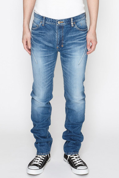 2018 A/W NUMBER (N)INE SKINNY STRETCH DENIM JEANS(DAMAGE)