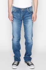 2018 A/W NUMBER (N)INE STRAIGHT STRETCH DENIM JEANS(DAMAGE)