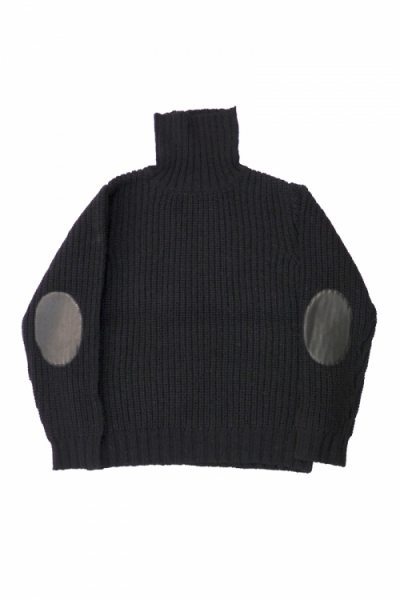 2015 A/W NUMBER (N)INE Turtle Neck BLACK