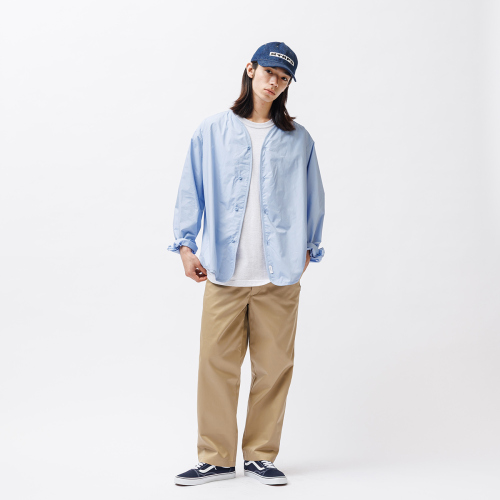 wtaps 23aw scout シャツ WTAPS - Scout Logo-Print Broadcloth Shirt - Black WTAPS