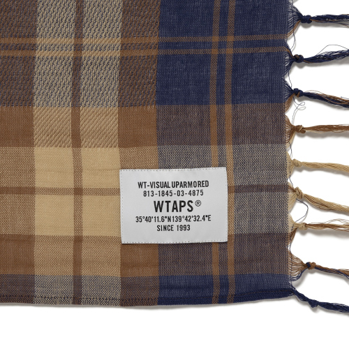 2025 A/W WTAPS WRAP 01 / SCARF / COTTON「Lotus | ロータス」