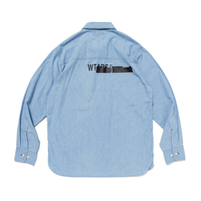 トップス WTAPS CB LS COTTON. CHAMBRAY WTAPS CB / LS / COTTON. CHAMBRAY