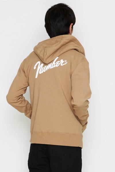 2019 A/W NUMBER (N)INE number⑨_ZIP UP HOODY SWEATSHIRT