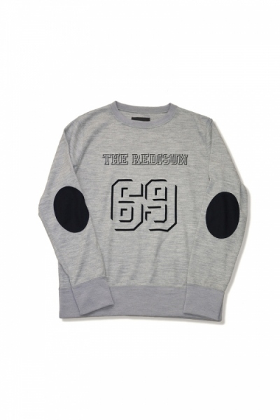 2015 A/W NUMBER (N)INE Crew Neck L/S_Wool(THE REDISUN 69) OATMEAL