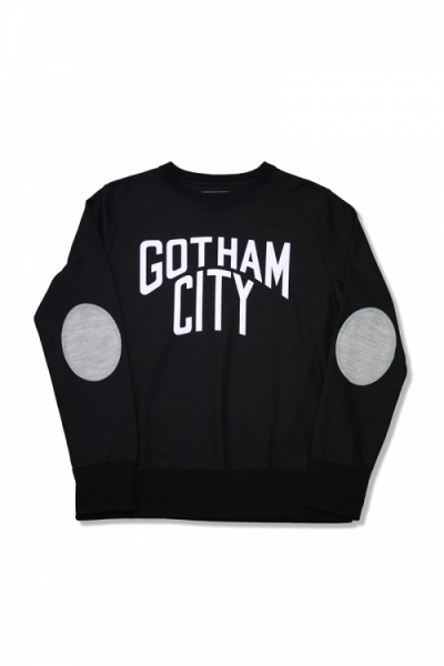 2015 A/W NUMBER (N)INE Crew Neck L/S_Wool(GOTHAM CITY) BLACK