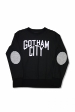 2015 A/W NUMBER (N)INE Crew Neck L/S_Wool(GOTHAM CITY) BLACK