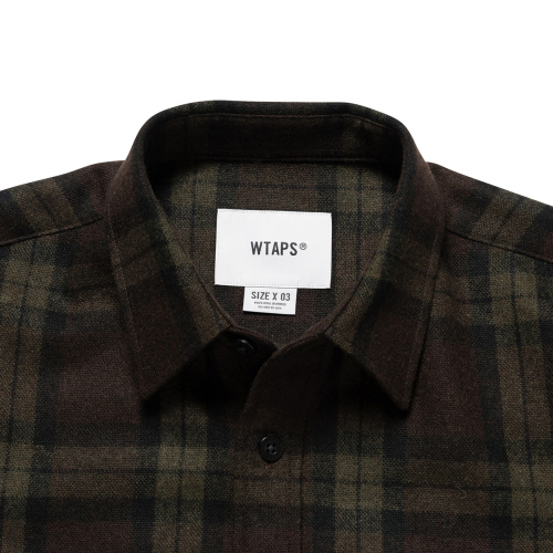 WTAPS 25A/W ウールチェックシャツ サイズLARGE（03） 楽天市場】WTAPS 25ss BD 03 / LS / COTTON. BROADCLOTH. TEXTILE. OF