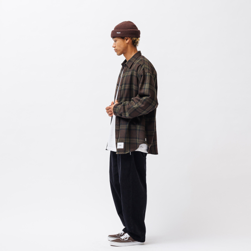 2025 A/W WTAPS TXT 01 / LS / WOPL. TWEED. TEXTILE. OF「Lotus