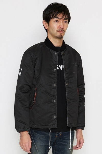 2019 A/W NUMBER (N)INE PRIMALOFT RIB COACH JACKET