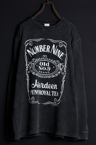 2023 A/W NUMBER (N)INE POWDER BREACH CLASSIC LOGO L/S T-SHIRT 3