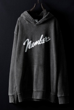 2023 A/W NUMBER (N)INE POWDER BREACH CLASSIC LOGO HOODIE 1