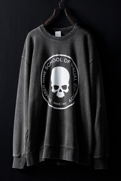 2023 A/W NUMBER (N)INE POWDER BREACH CLASSIC LOGO SWEATSHIRT 2